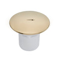 Sandy Beach Shower Replacement Shower Waste Drain Cap Cover Plug Drain Brass Gold 90mm Hole / 115mm Cover